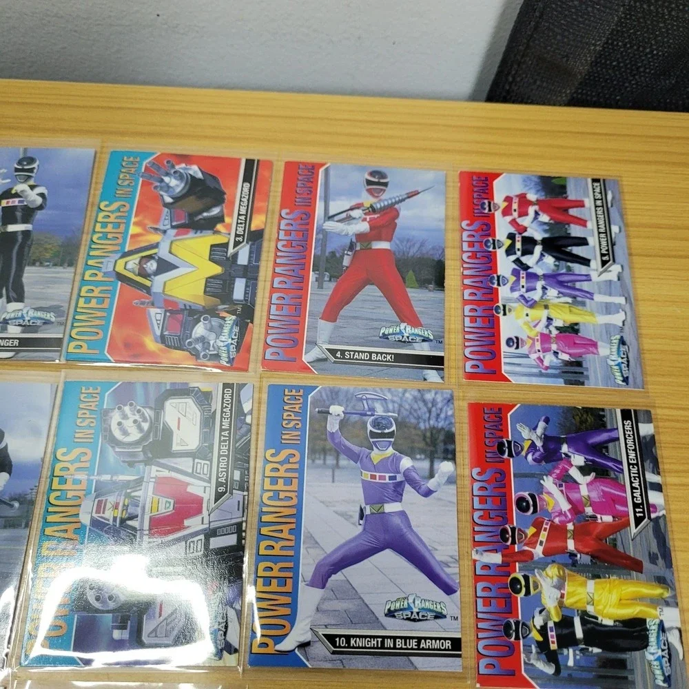 Vintage Power Rangers In Space Card Lot 1997 Bandai Bundle Lot of 16 Cards